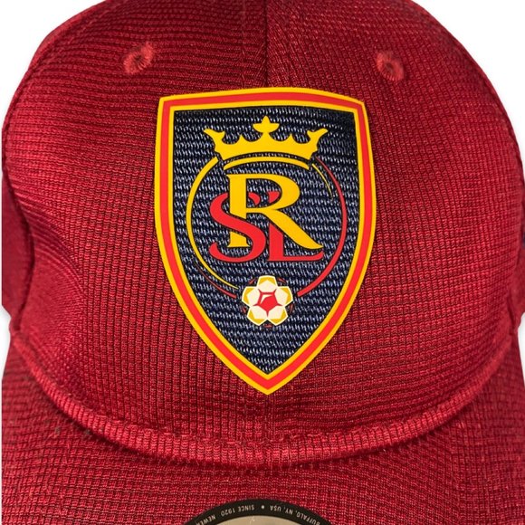 New Era MLS Real Salt Lake RSL Hat Official On field Burgundy Game Cap - Picture 6 of 6